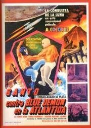 Санто против Синего демона в Атлантиде (1970)